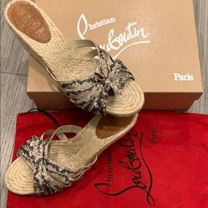 Christian Louboutin Espadrilles, Size 40